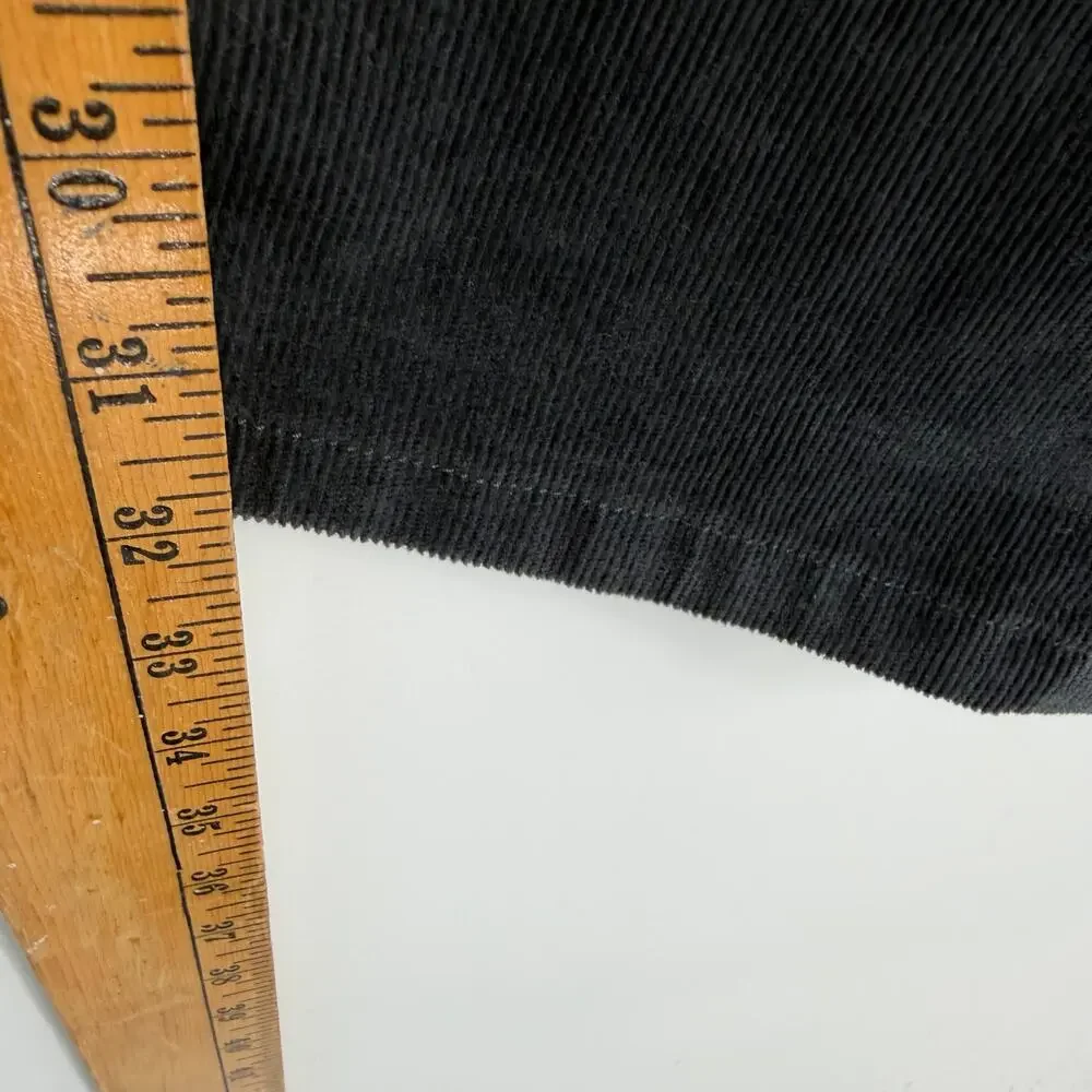 Copper & Oak Corduroy Pant Men 36 x 32 Charcoal Straight Leg Classic Traditional